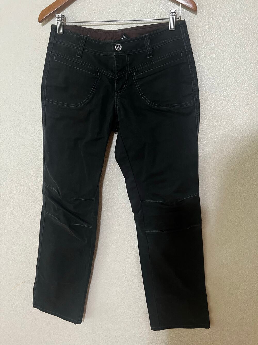 Kuhl outdoor Gorpcore hiking pants in dark charcoal gray WOMENS regular 6